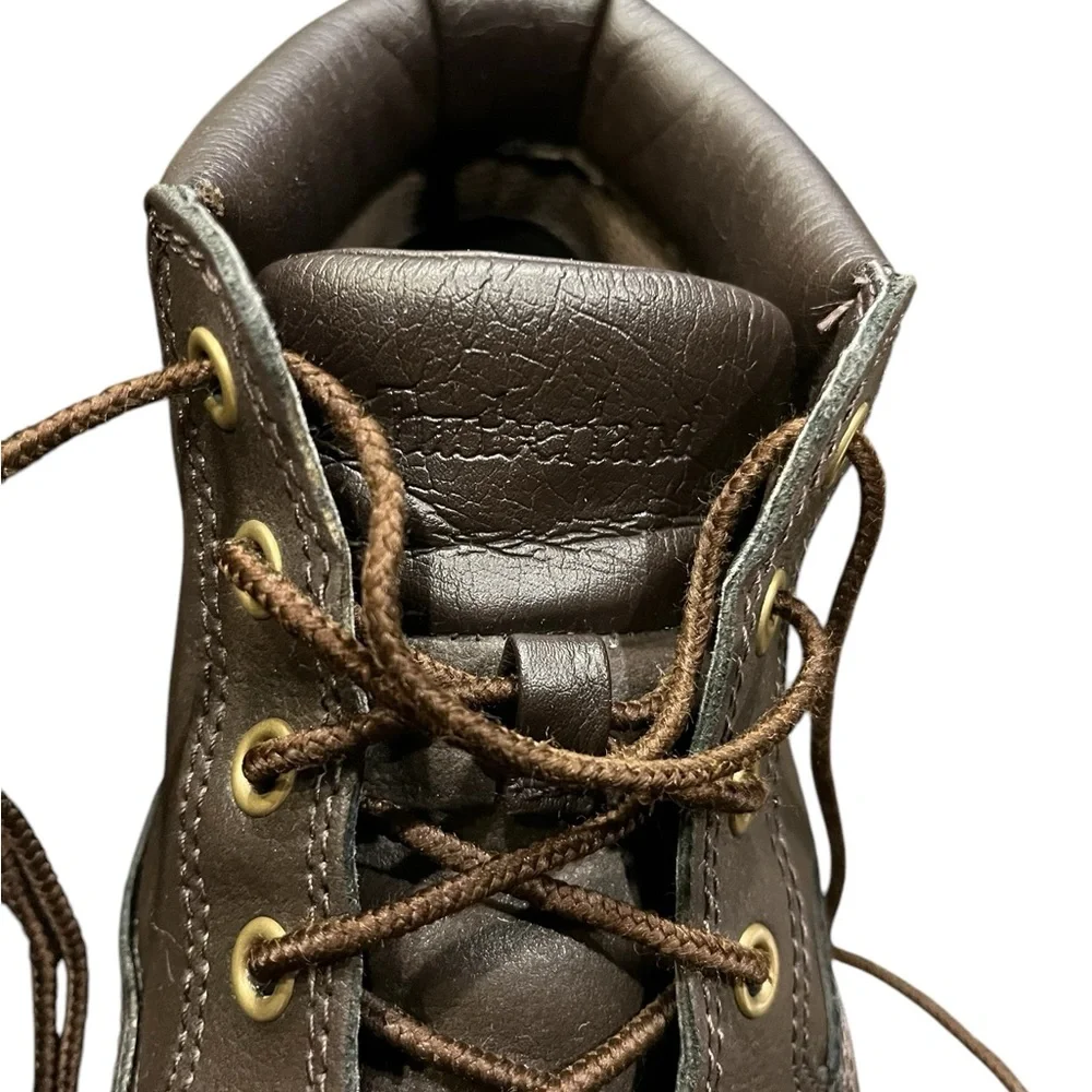 Timberland Dark Brown Leather A181C Lace Up Chukka‎ Shoes Men’s Size 8.5